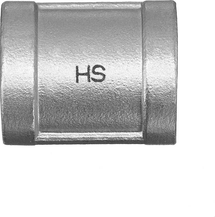 Actual product image Hermann schmidt HS Stainless steel socket 270 1, IG/IG (Pipe fitting)