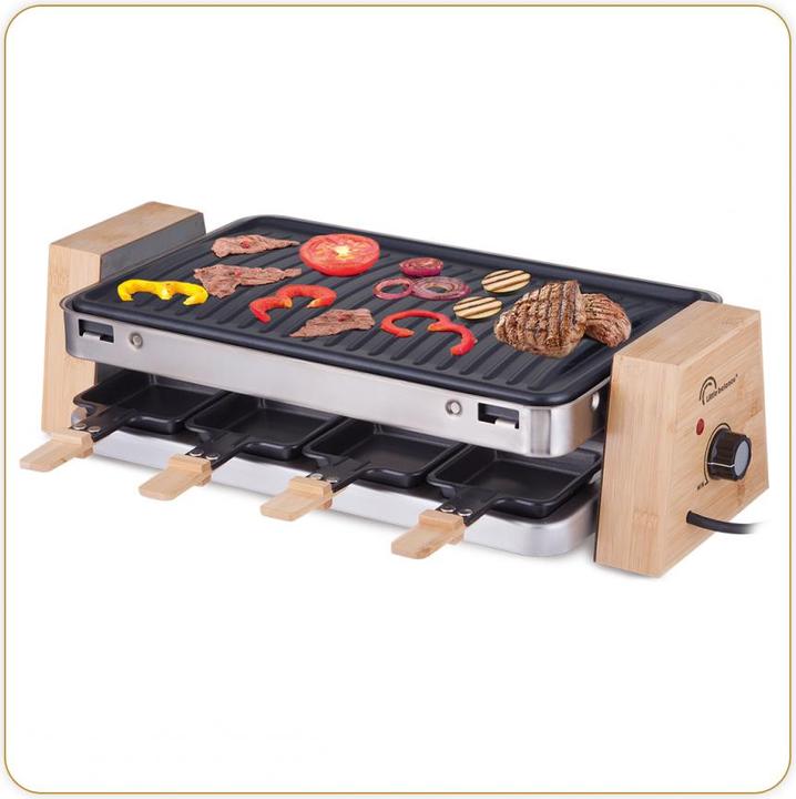 Produktbild Little Balance 8388 Raclette Wood 1500-8 Elegance Holz/Edelstahl