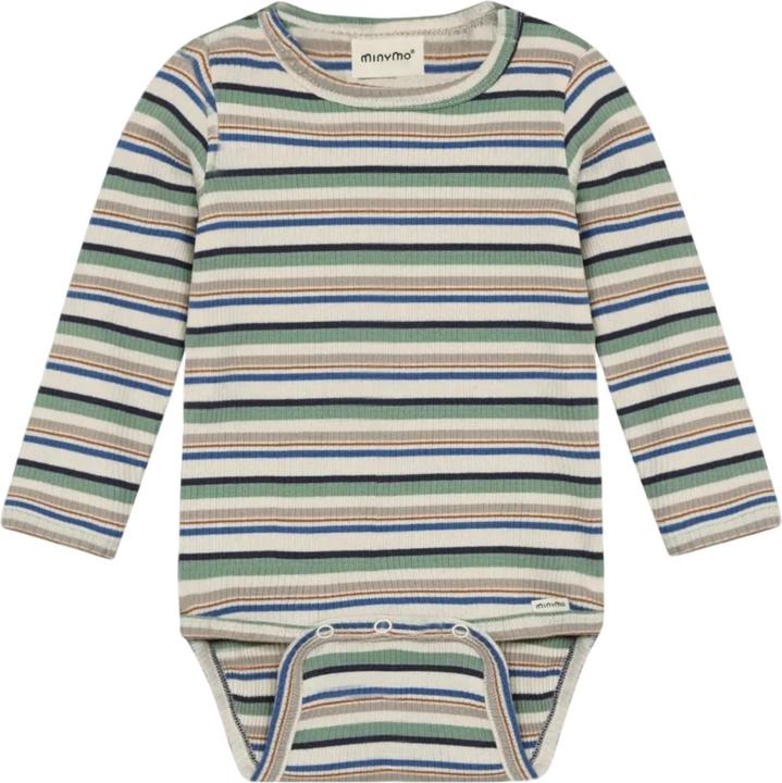 Produktbild Minymo Body langarm gestreift (86)