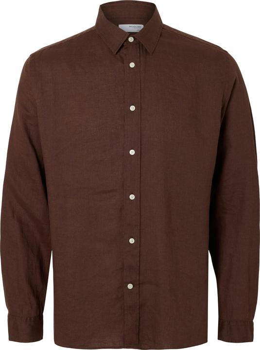 Actual product image Selected Langarm Leinenbluse (XXL)