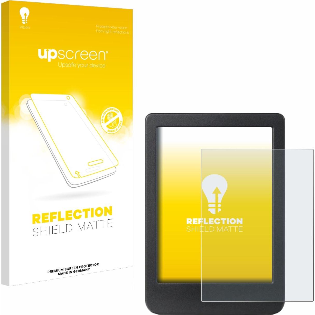 upscreen Reflection Shield Displayschutz Matt, eReader Zubehör, Grau