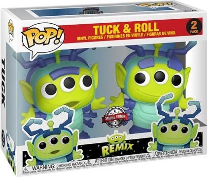 Actual product image Funko Pop Pixar Alien Remix Tuck & Roll 2-Pack Limited Edition
