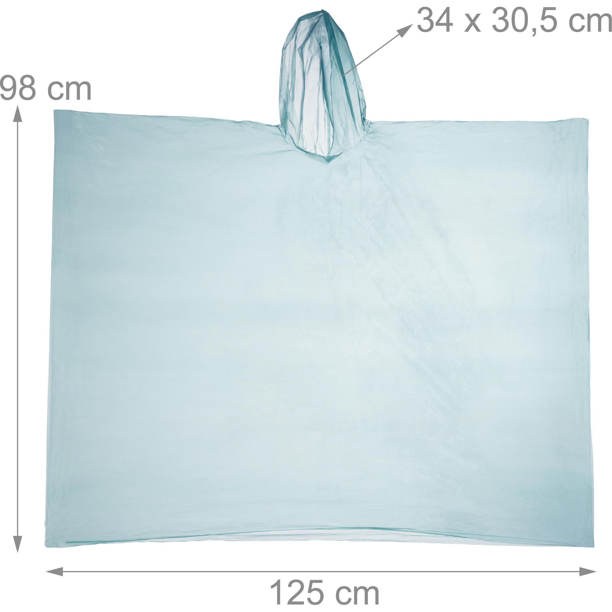 Thumbnail - Relaxdays, Unisex, Jacke, Regenponcho (One Size), Grün, One Size