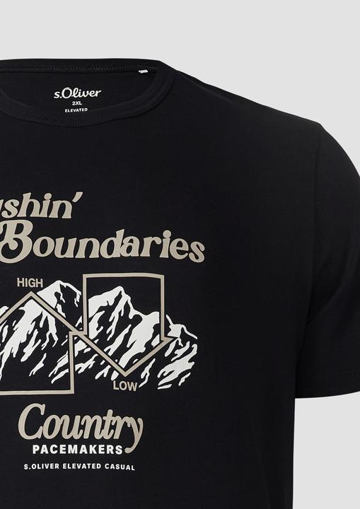 Produktbild S.Oliver T-Shirt T-Shirt mit Frontprint (5XL)