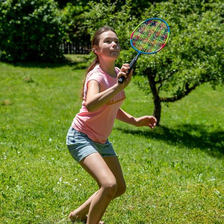 Produktbild MTS Federballset Schildkröt Junior 2 Schläger 2 Bälle