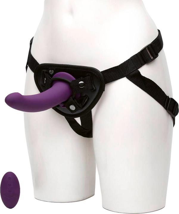 Actual product image Lovehoney Luxury Rechargeable Remote Control Vibrating Strap-On Kit