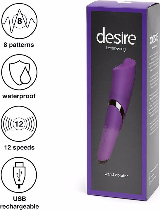 Produktbild Lovehoney Luxury Rechargeable Wand Vibrator