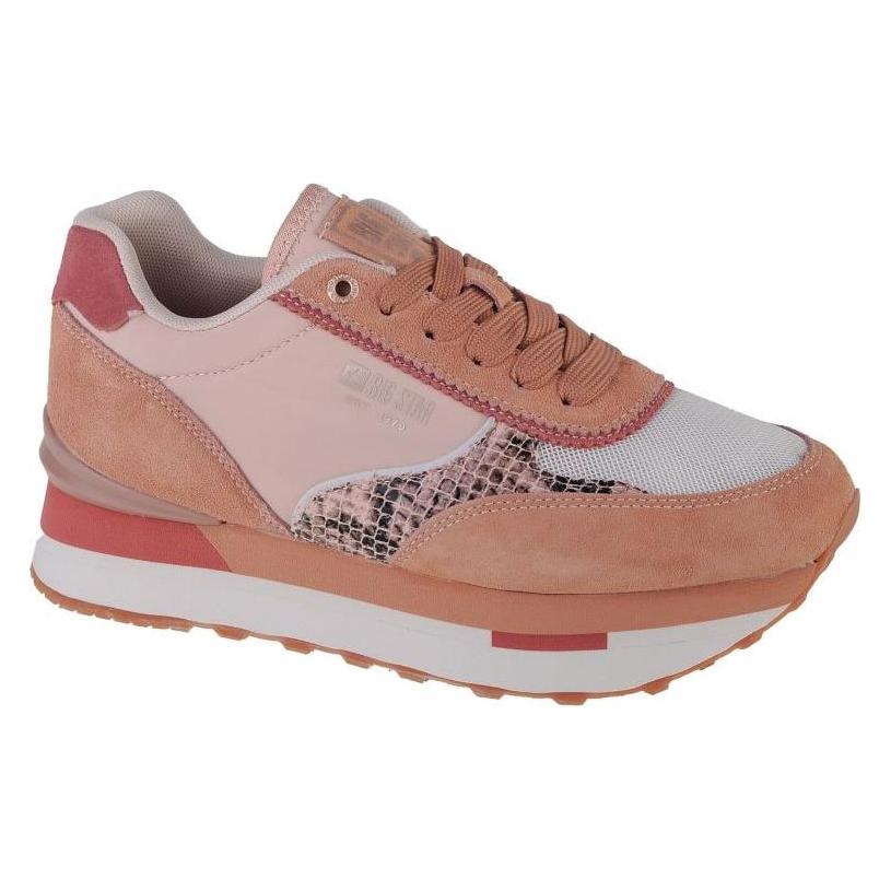 Big Star, Vrouwen, Sneakers, LL274366 39 Schoenen W LL274366, Roze, (39)