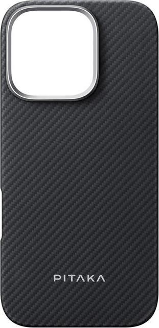 Produktbild Pitaka Ultra-Slim Case Black/Grey Twill - iPhone 16 Pro Max (Apple iPhone 16 Pro Max)