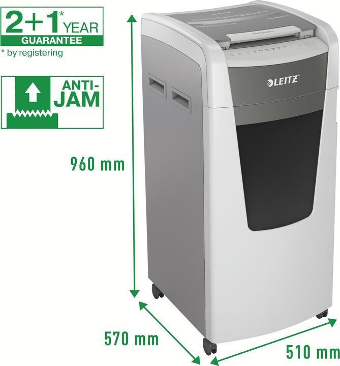 Image du produit Leitz Destructeur de documents IQ Autofeed Office Pro 600 P4 (Coupe de particules)