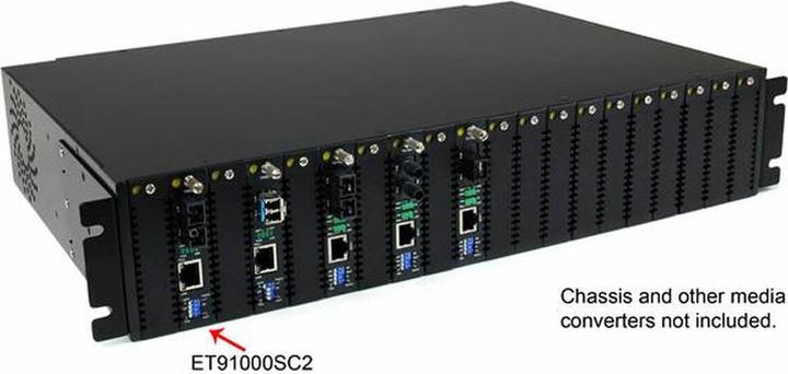 Produktbild StarTech Gigabit Multi Mode Fiber Media Converter