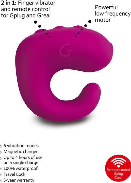 Productafbeelding Gvibe GringZoete framboos