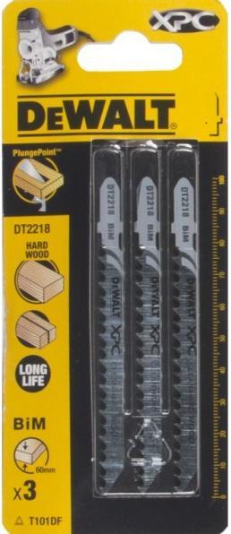 Produktbild DeWalt Stichsaegeblatt BIM Holz/PVC <60mm 3Stk