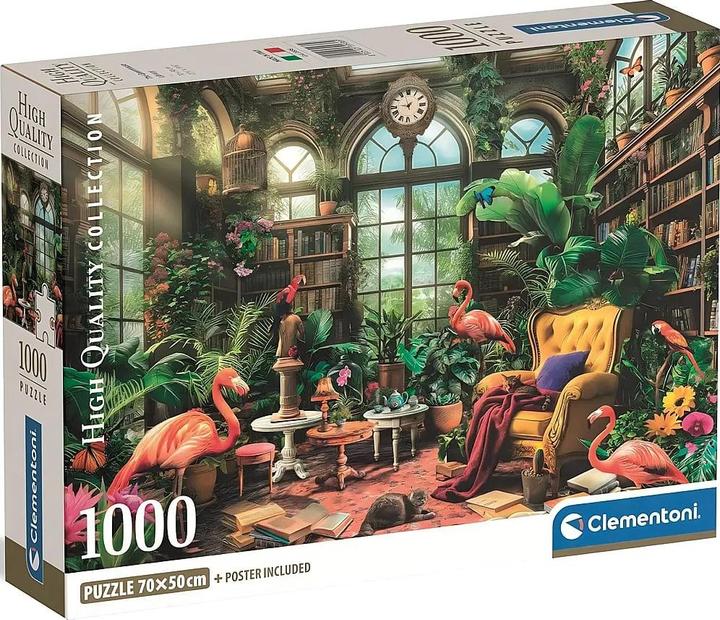 Immagine prodotto Clementoni La biblioteca della serra (1000 pezzi)