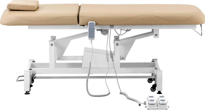 Produktbild Physa Massageliege elektrisch Massagebank Therapieliege Massagetisch 200 kg Beige