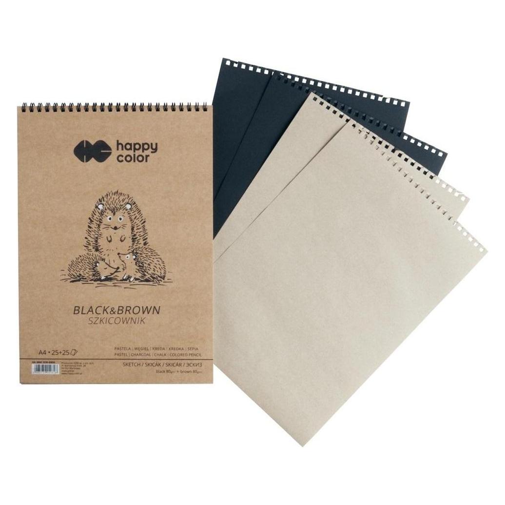 Happy Color, Quaderni + Bloc Notes, Sketchbook A4 50.000 Colori Misti (A4, Copertina Rigida)