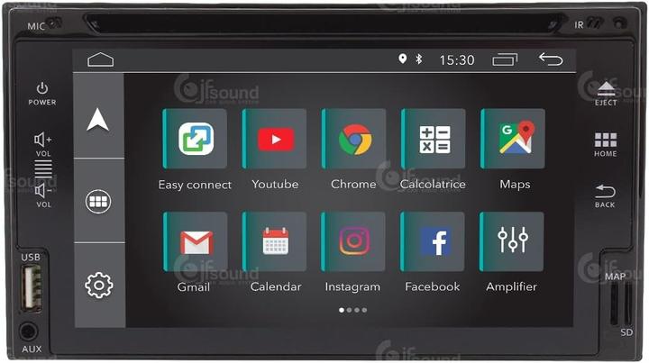 Immagine prodotto JFSound Autoradio universale Android con GPS, Bluetooth, WiFi, DAB+, touchscreen, CarPlay e Android Auto