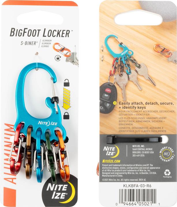 Image du produit Nite Ize NiteIze BigFoot Lockeer Keyra