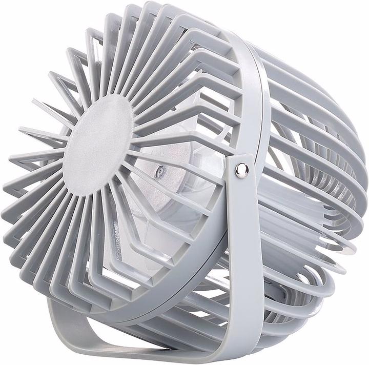 Actual product image Sichler USB table fan in retro design (55 dB)
