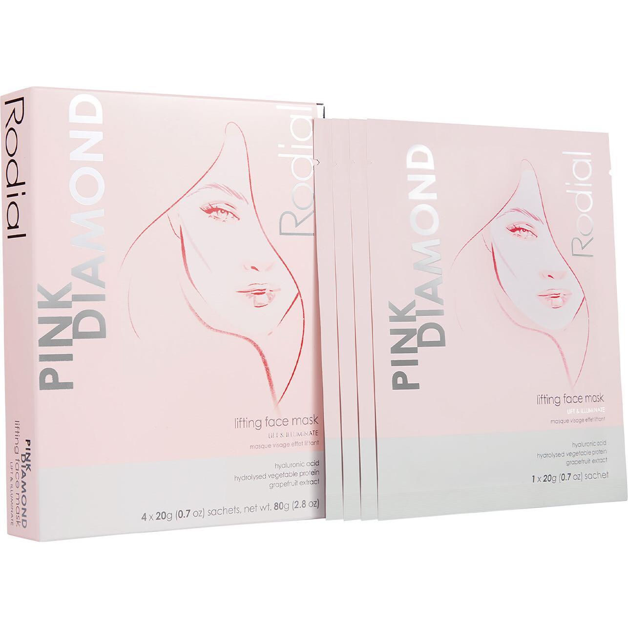 Rodial, Gesichtsmaske, Pink Diamond Lifting Face Mask (80 ml)
