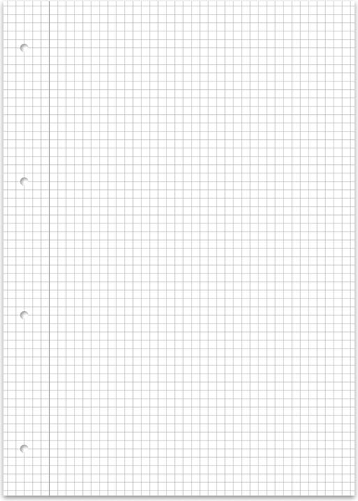 Actual product image Ursus School block (A4, Checked, Soft cover)