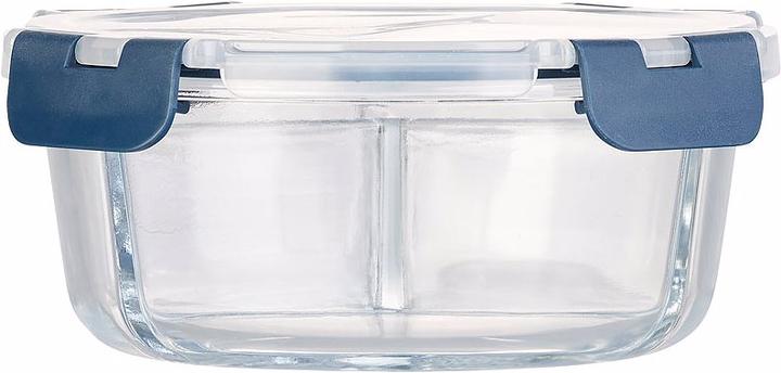 Produktbild Rosenstein & Söhne Glas-Frischhaltedose mit 3 Kammern & Klick-Deckel (0.80 l)