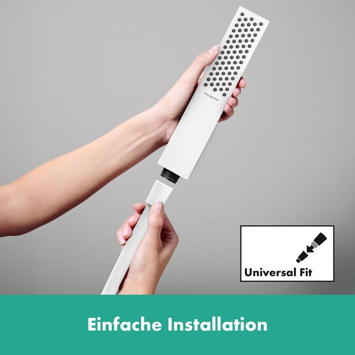 Produktbild hansgrohe Pulsify E Stabhandbrause 100, 1 Strahlart EcoSmart, 24320 (1 Strahlarten, 8 l/min)