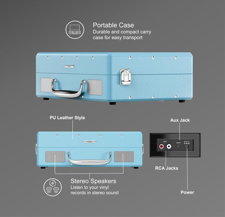 Immagine prodotto Mixx Giradischi stereo Revival 55 (Manuale)