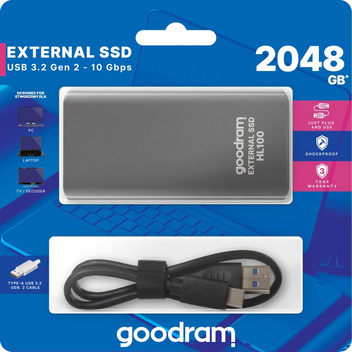 Image du produit Goodram HL100 (2048 Go)