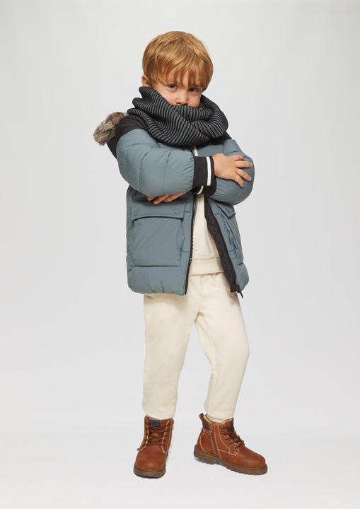 Produktbild s.Oliver Snood Loop-Schal mit Rippstruktur