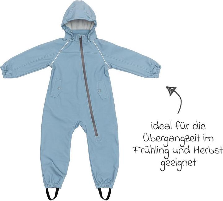 Actual product image Fillikid Softshell overall (80)
