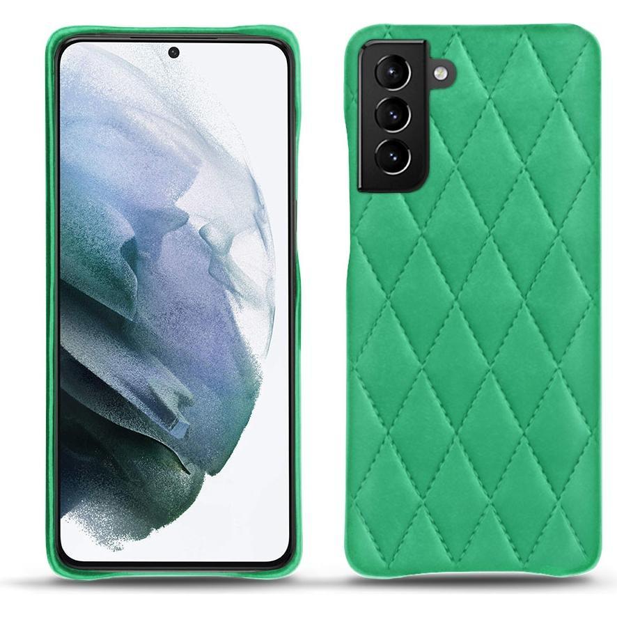 Noreve Lederschutzhülle (Samsung Galaxy S21+), Smartphone Hülle, Grün