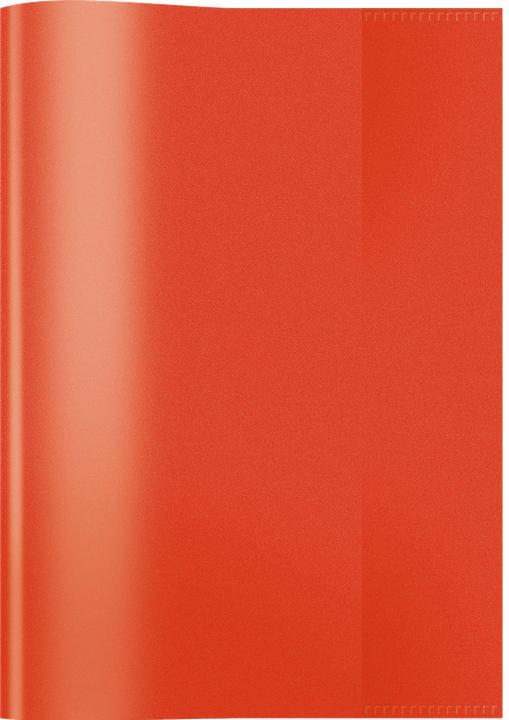Produktbild HERMA Heftschoner PP A5 transparent/rot (A5)