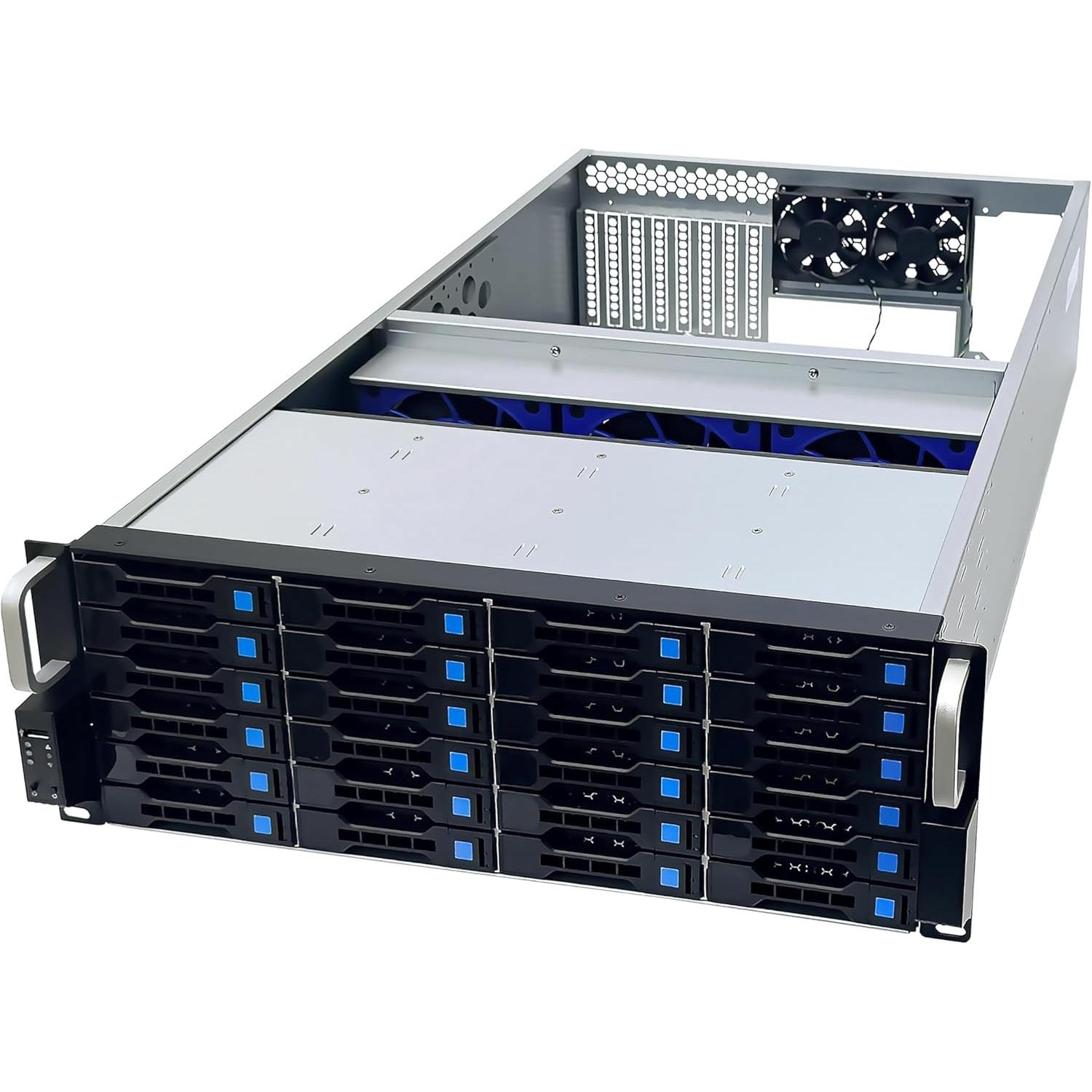 Fantec SRC-4240X07 24XSAS enS, Kale server