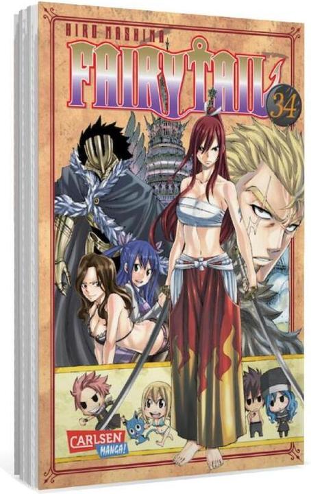 Actual product image Fairy Tail, Band 34 (German, Hiro Mashima, 2014)