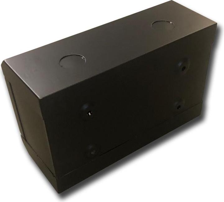 Produktbild Datacom 10" rack single-piece 4U/140 black Glass door. (4 HE, 10 Zoll Rack)