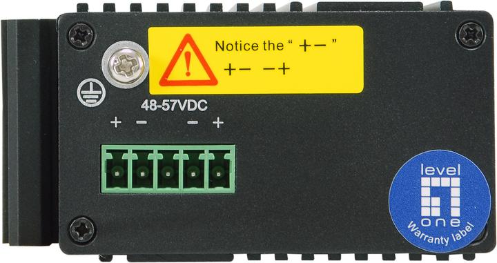 Produktbild LevelOne Switch 5x GE IGP-0501 4xGE 1xGSFP 4xPoE+ (5 Ports)