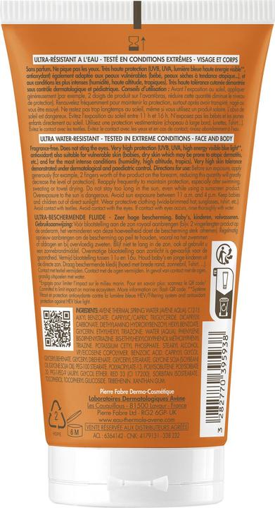 Immagine prodotto Avène Sun Intense Protect Fluid SPF50+ 150ml (Crema solare, SPF 50+, 150 ml)