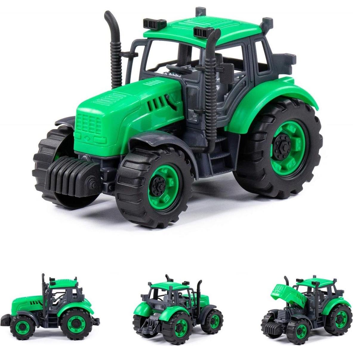 Polesie 91222 Inertia green tractor in a box