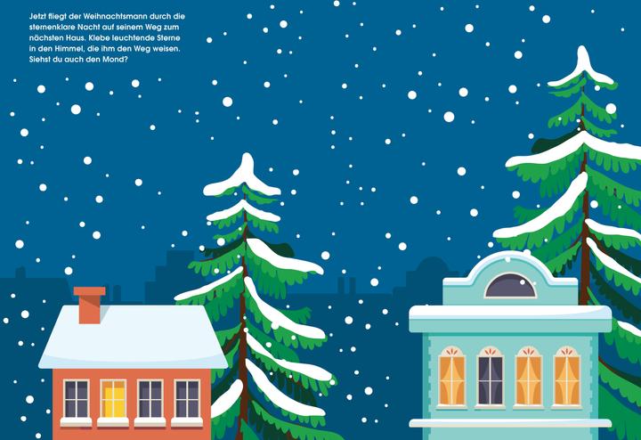 Actual product image My first picture words sticker book - Christmas