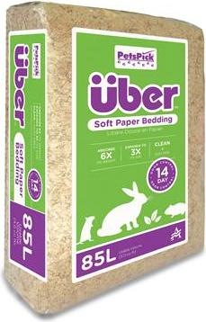 Actual product image Über Soft Paper Bedding 85l Nature - (45032) (Bedding)