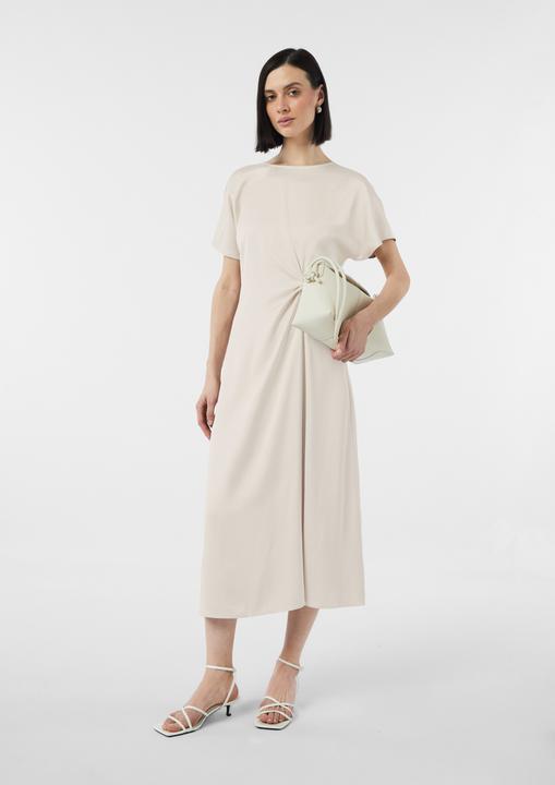 Produktbild Comma Kleid Fliessendes Satinkleid mit Knotendetail (38)