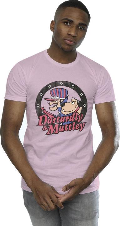 Immagine prodotto Universal Textiles Dastardly And Mutley Circle Maglietta Uomo (L)