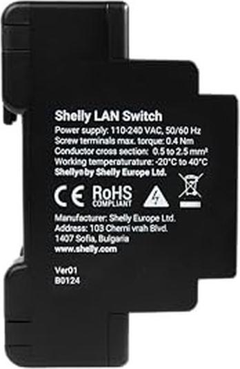 Produktbild Shelly LAN Switch (5 Ports)