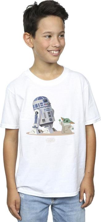 Produktbild Star Wars The Mandalorian R2D2 And Grogu TShirt Jungen (152, 158)