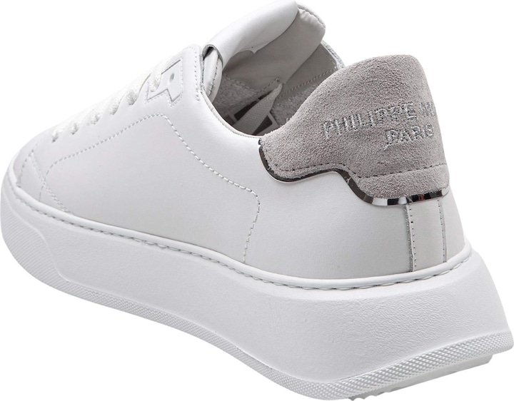 Produktbild Philippe Model sneakers temple low man in leather color white/grey (42)