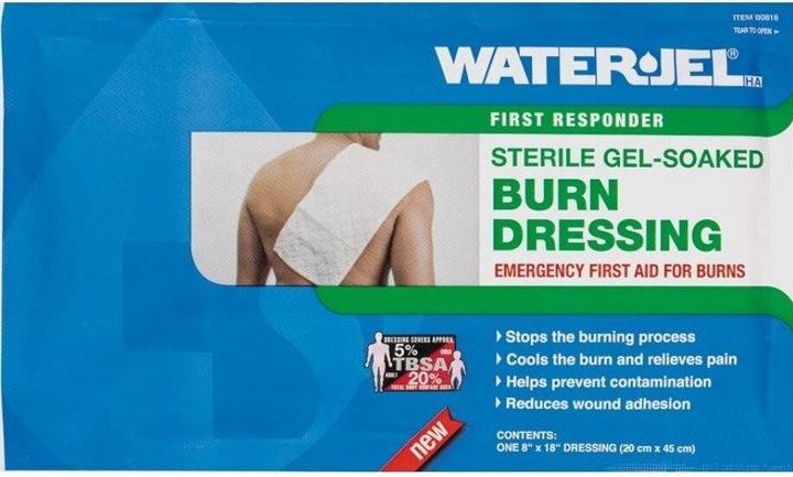 Produktbild WaterJel HA First Responder Kompresse, 20x45cm