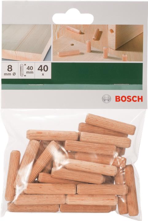 Produktbild Bosch Zubehör Dübel D= 8 mm L= 40 mm 40 Stk. (40 Stk.)