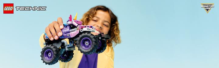 Actual product image LEGO Monster Jam Sparkle Smash mit Rückziehmotor (42220, LEGO Technic)