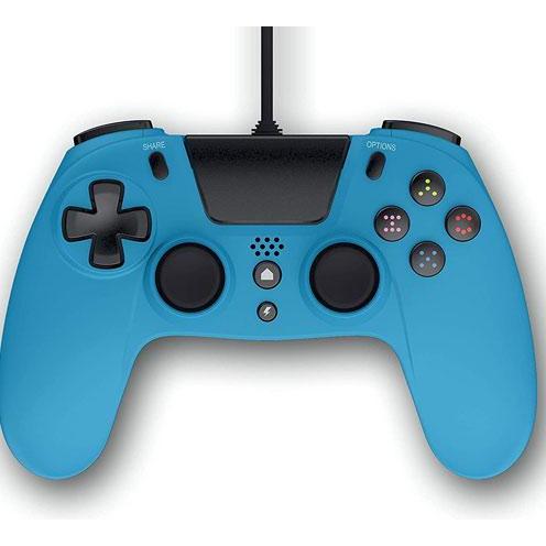 Gioteck VX-4 Blau Gamepad Analog / Digital PlayStation 4 (PS4), Gaming Controller, Blau